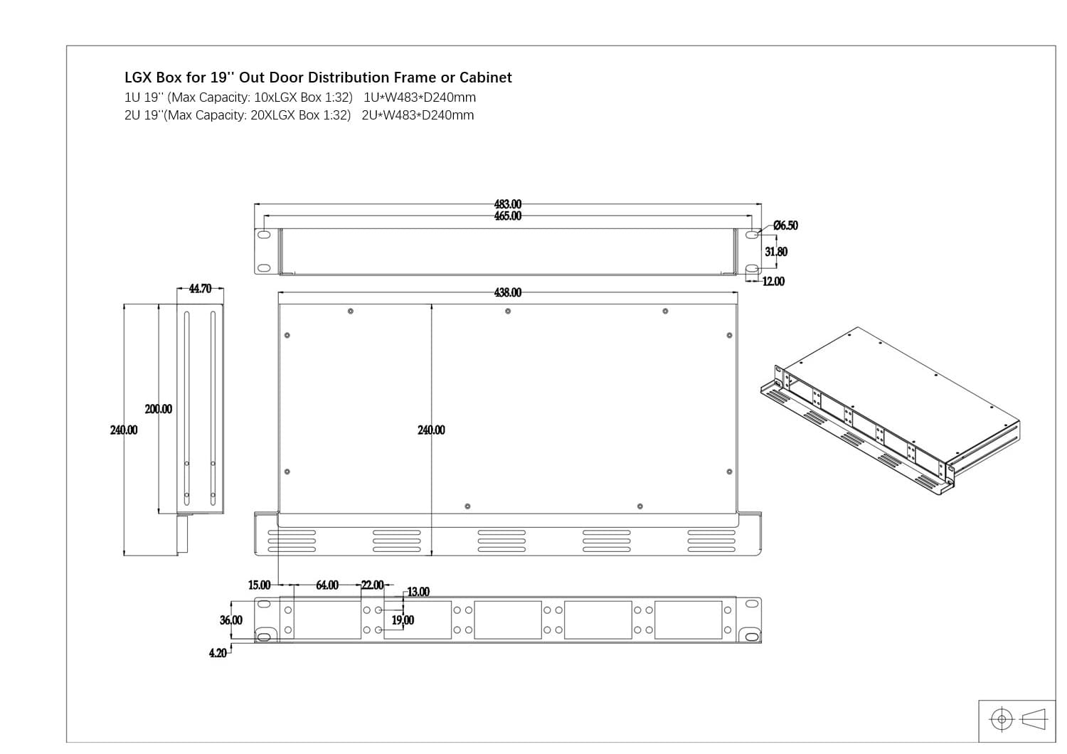 LC/APC Connector Fiber Optic PLC Splitter LC/APC Connector Fiber Optic PLC Splitter